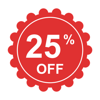 25% off